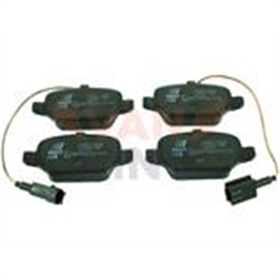 *N*PASTIGLIE FRENO POSTERIORI ALFA ROMEO MITO (955) 1.3 - 1.4 PL. FT29167