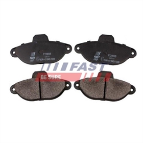 *N*PASTIGLIE FRENO ANTERIORI S/SENSORE FIAT 500-PANDA(169)-PUNTO-SEICENTO 607.1