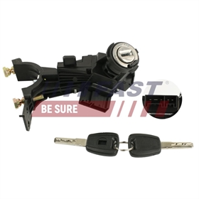 *N* BLOCCHETTO ACCENSIONE FIAT DOBLO 09  INSERTO  5 PIN  COMPLETO FT82349