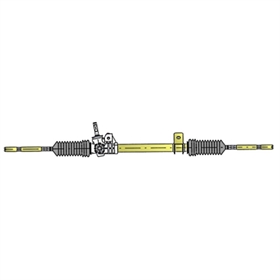 *N*SCATOLA STERZO RENAULT CLIO I SERIE 90  TIRANTI FEMMINA L.1055MM (LETT. CAUZIONE 1F) 044007