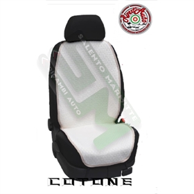 *N*COPPIA FRESCHI SCHIENALE UNIVERSALE COTONE COLORE PANNA MARE15